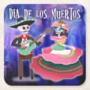 Buscar dia de los muertos posavasos Esqueleto
