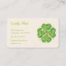 Buscar clover tarjetas de visita Floral