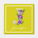 Buscar letras amarillas imanes Floral