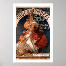 Buscar chocolate francés posters Nouveau