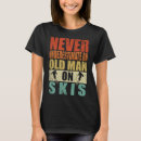 Buscar esquís camisetas Nunca