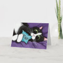 Buscar almohadas tarjetas Gatos
