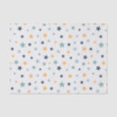 Buscar estrella azul papel de seda Para niños