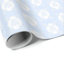 Buscar azul y blanco papel de regalo Para ella