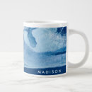 Buscar azul ii tazas Moderno