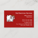 Buscar electricista comercial tarjetas de visita Residencial