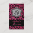 Buscar boutique la moda de tarjetas de visita Salón
