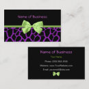 Buscar estampado tarjetas de visita Elegante