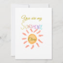 Buscar rayos de sol tarjetas Eres mi sol