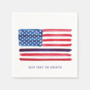 Buscar bandera americana servilletas Invitados