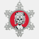 Buscar cráneo blanco y negro adornos Esqueleto