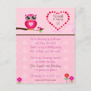 Buscar búho lindo invitaciones Corazones