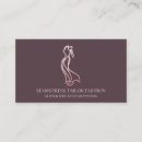Buscar modista tarjetas de visita Boutique