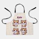 Buscar calico delantales Felino