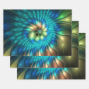 Buscar turquesa brillante papel de regalo Para ella