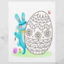 Buscar conejito de pascua flyers Niños