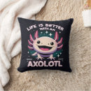 Buscar axolotl cojines Salamandra