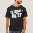 Buscar sociologia camisetas Divertido