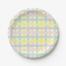Buscar en colores pastel papel platos Bebé