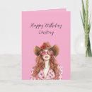 Buscar pelirroja tarjetas Para ella