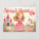 Buscar hada y unicornio postales Para niños