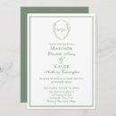 Buscar esquema de color verde invitaciones Parejas