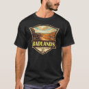 Buscar badlands camisetas Colinas negras