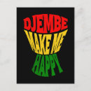 Buscar percusión postales Djembe
