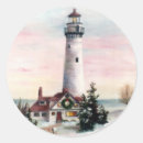 Buscar pintura del lago pegatinas Nieve