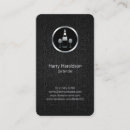 Buscar botella vino de tarjetas de visita Barman