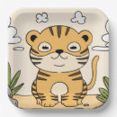 Buscar animales papel platos Animal salvaje