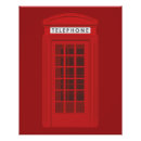 Buscar londres retro posters Cabina telefónica roja