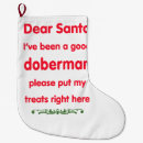 Buscar doberman calcetines navideños Navidad