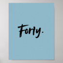 Buscar 40 aniversario posters General y unisex