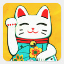 Buscar maneki neko pegatinas Adorable
