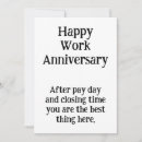 Buscar el aniversario del trabajo invita invitaciones Compañeros de trabajo