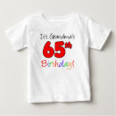 Buscar 65 o cumpleaños camisetas Para ella