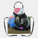 Buscar calico delantales Gato