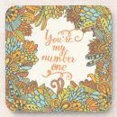 Buscar te quiero corcho posavasos Inspirador