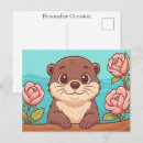 Buscar nutrias adorables postales General y unisex