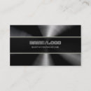 Buscar inoxidable tarjetas de visita Gris