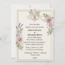 Buscar fleur invitaciones Vintage