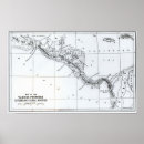 Buscar mapa del caribe posters América
