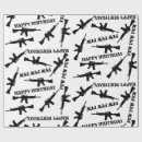 Buscar rifle papel de regalo Divertido