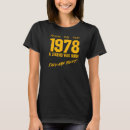 Buscar leyenda desde 1978 camisetas Cumpleaños
