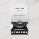 Buscar literario tarjetas de visita Editor