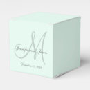 Buscar boda cajas para regalos Monograma de boda