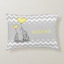 Buscar del elefante cojines Amarillo