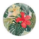 Buscar flores hawaianas tablas cortar Patrón