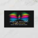 Buscar make up artist tarjetas de visita Moderno